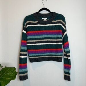 American Eagle | Cozy Striped Crew Neck Sweater